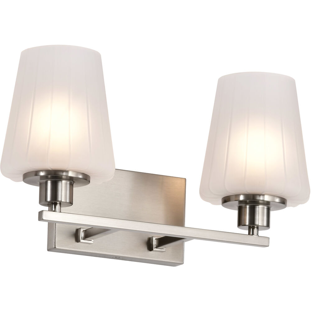 Nuvo Lighting Lune 16 Inch Brushed Nickel Vanity Wall Light