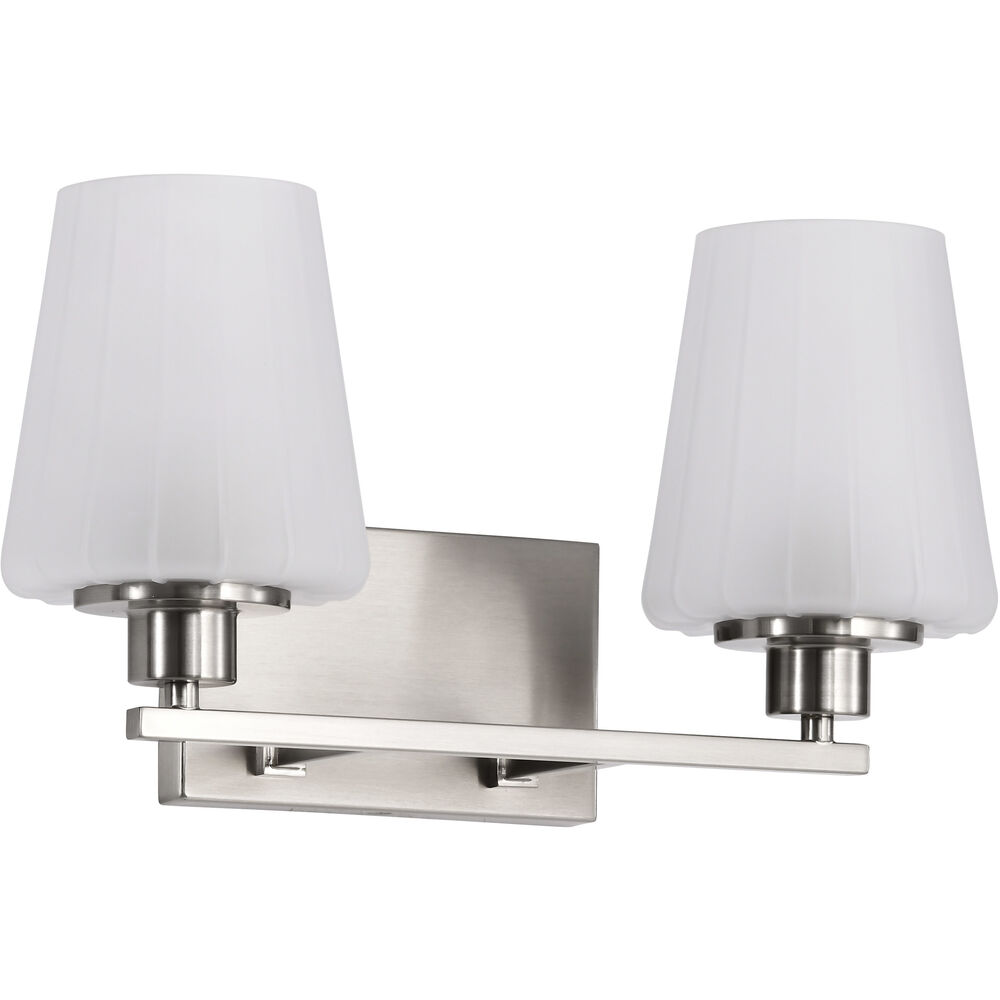 Nuvo Lighting Lune 16 Inch Brushed Nickel Vanity Wall Light
