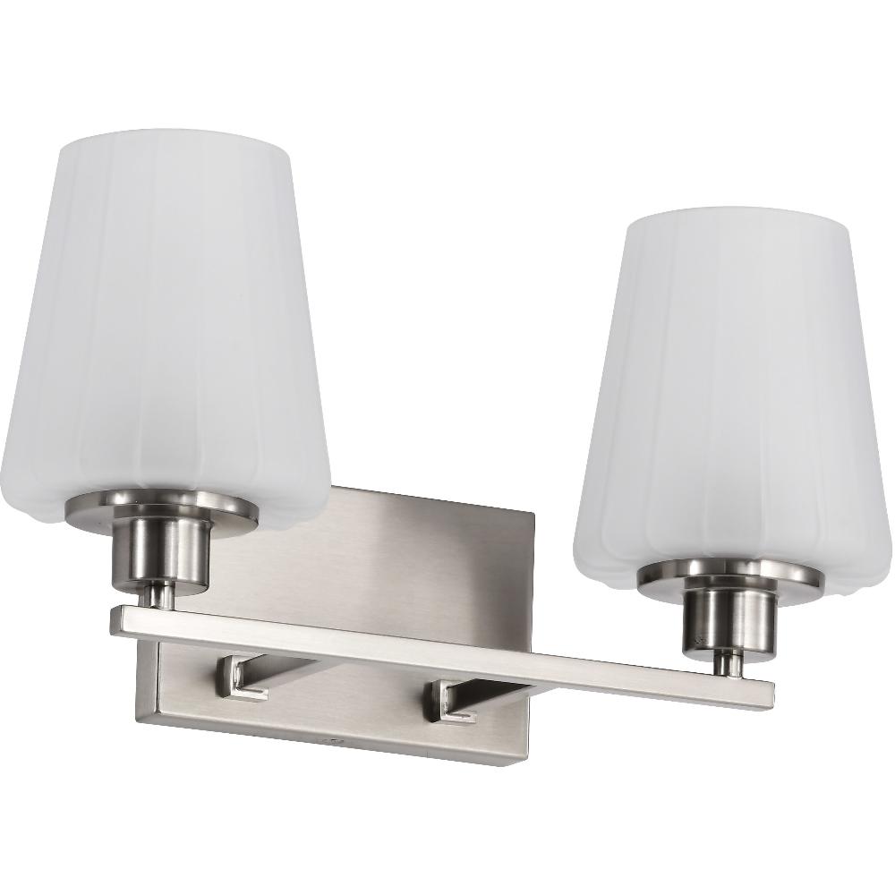 nuvo lighting Lune 16 inch Brushed Nickel Vanity Wall Light