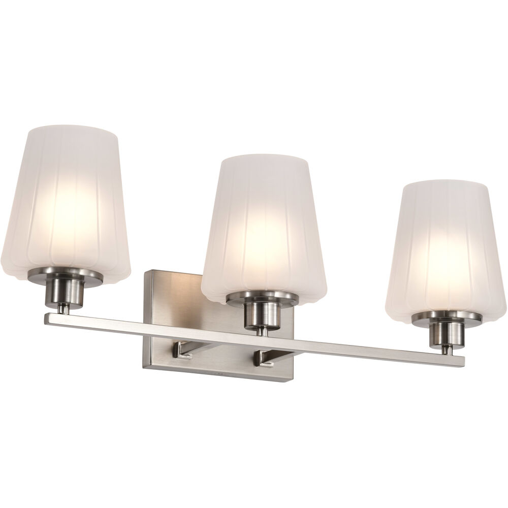 Nuvo Lighting Lune 24 Inch Brushed Nickel Vanity Wall Light