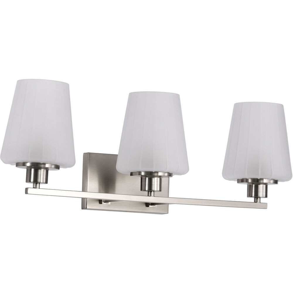 Nuvo Lighting Lune 24 Inch Brushed Nickel Vanity Wall Light