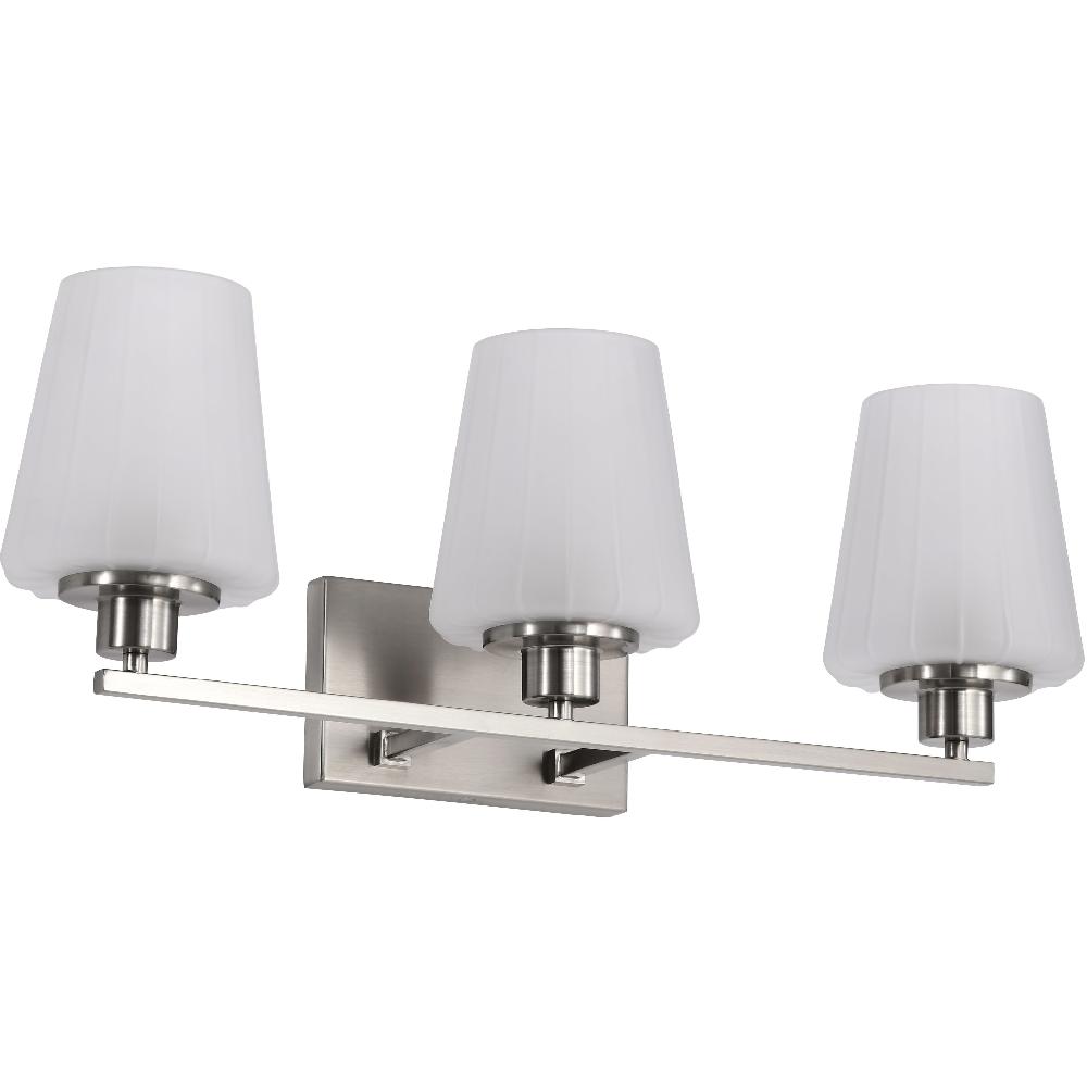 nuvo lighting Lune 24 inch Brushed Nickel Vanity Wall Light