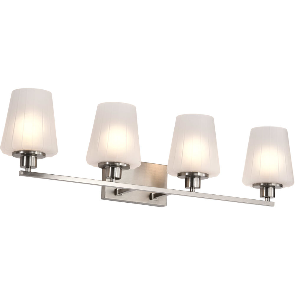 Nuvo Lighting Lune 32 Inch Brushed Nickel Vanity Wall Light