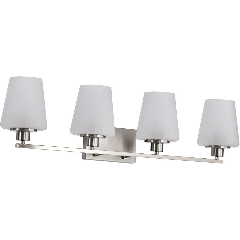Nuvo Lighting Lune 32 Inch Brushed Nickel Vanity Wall Light