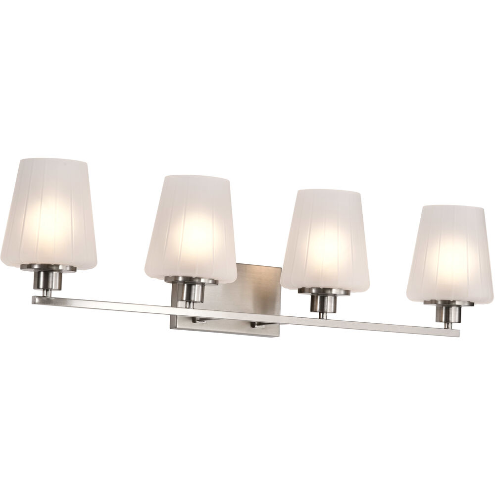 Nuvo Lighting Lune 32 Inch Brushed Nickel Vanity Wall Light