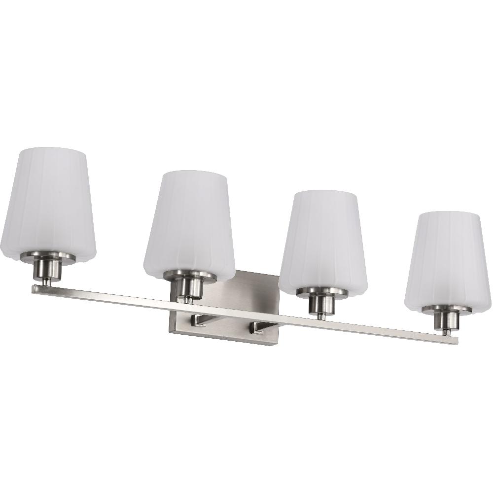 nuvo lighting Lune 32 inch Brushed Nickel Vanity Wall Light