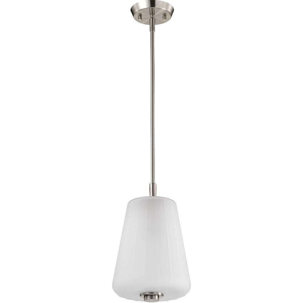 nuvo lighting Lune 8 inch Brushed Nickel Pendant Ceiling Light