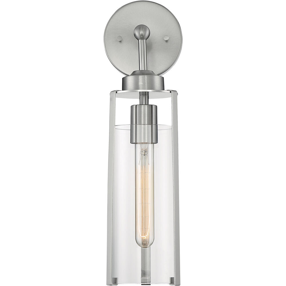 Nuvo Lighting Marina 1 Light 5 Inch Brushed Nickel Vanity Light Wall Light