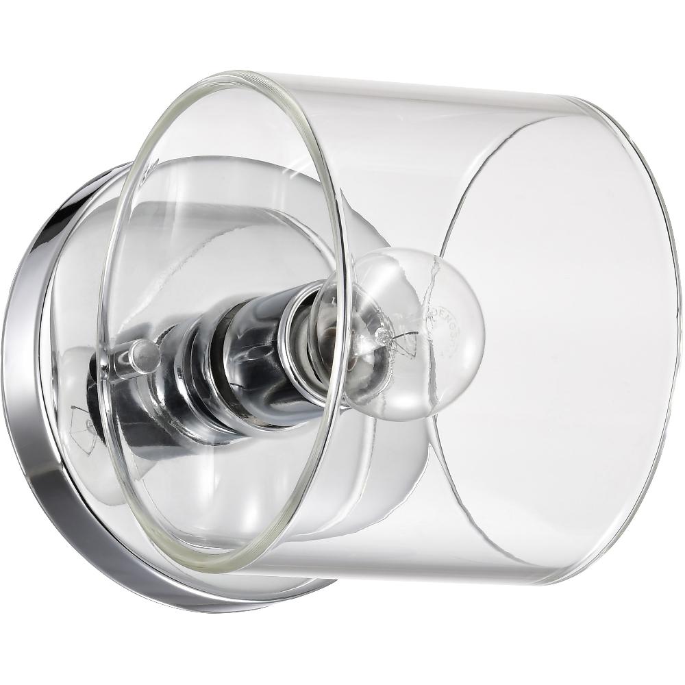 nuvo lighting Marlowe 1 Light 4.88 inch Polished Nickel Vanity Light Wall Light