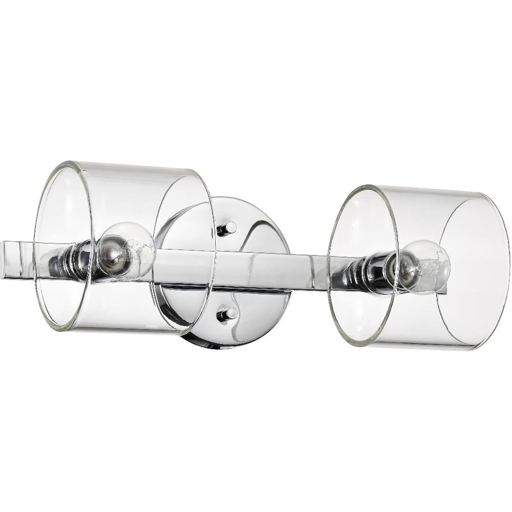 nuvo lighting Marlowe 2 Light 15.5 inch Polished Nickel Vanity Light Wall Light