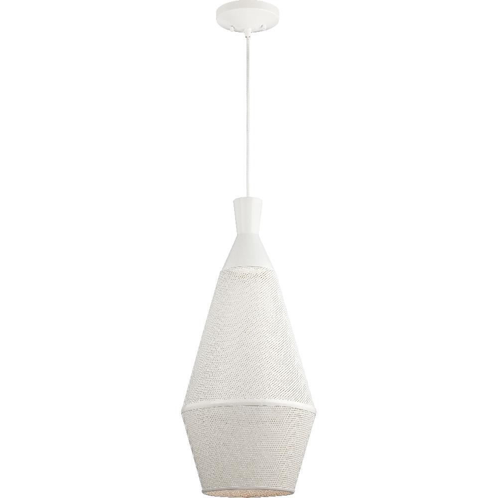 nuvo lighting Marx LED 11 inch Glacier White Pendant Ceiling Light