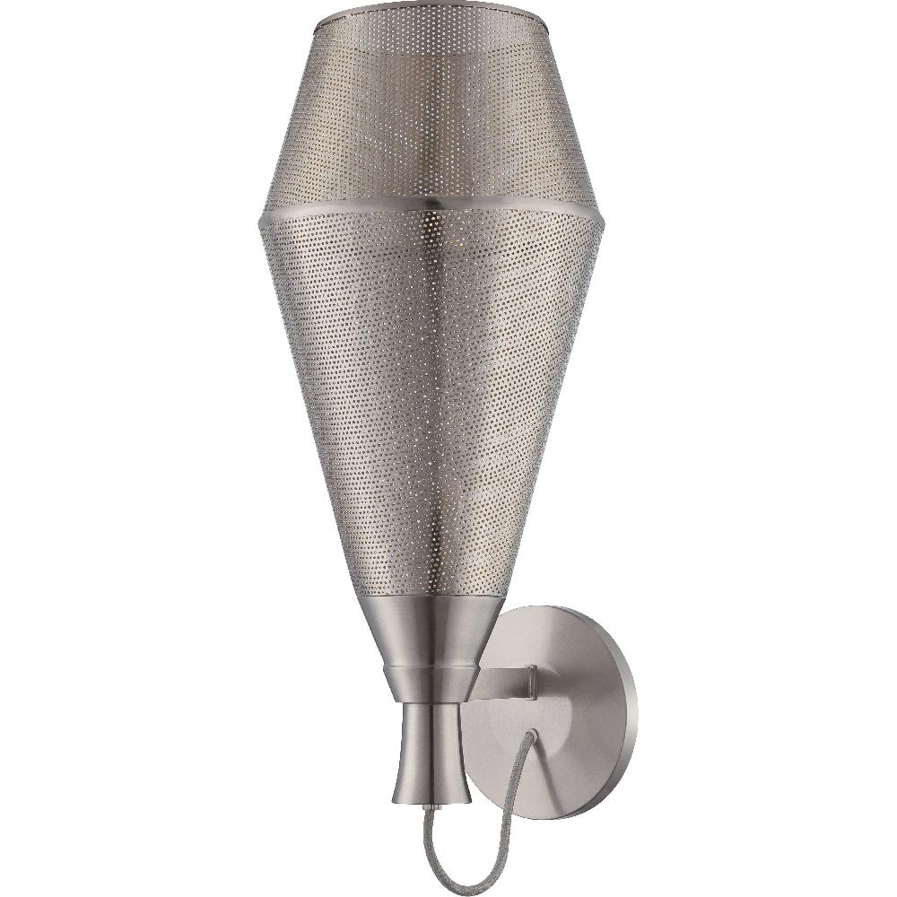 nuvo lighting Marx LED 25.25 inch Satin Steel Vanity Light Wall Light