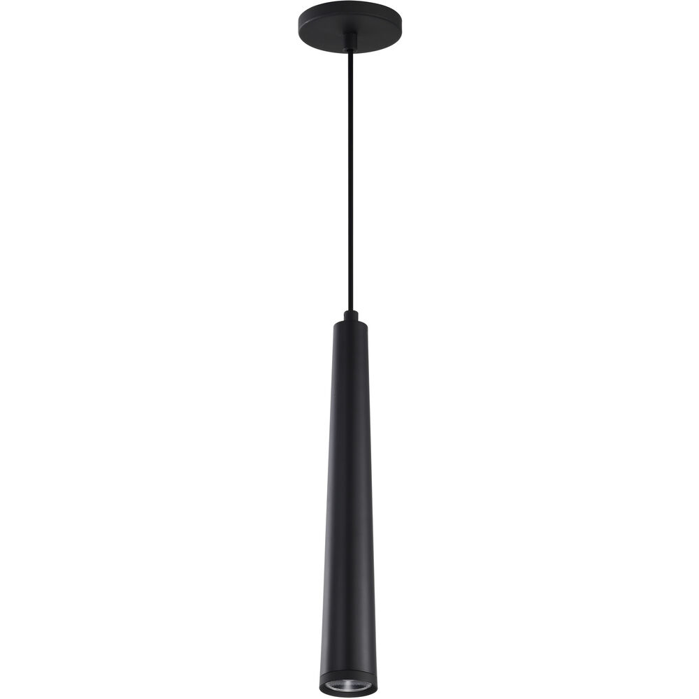Nuvo Lighting Melrose LED 2.4 Inch Matte Black Pendant Ceiling Light