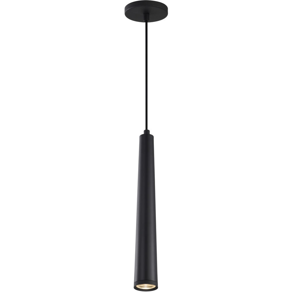 Nuvo Lighting Melrose LED 2.4 Inch Matte Black Pendant Ceiling Light