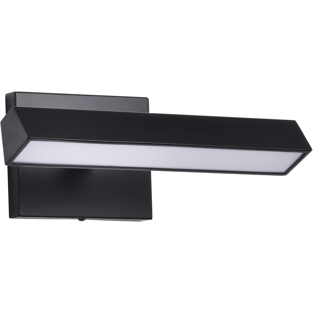 Nuvo Lighting Mila LED 12.2 Inch Black Vanity Wall Light