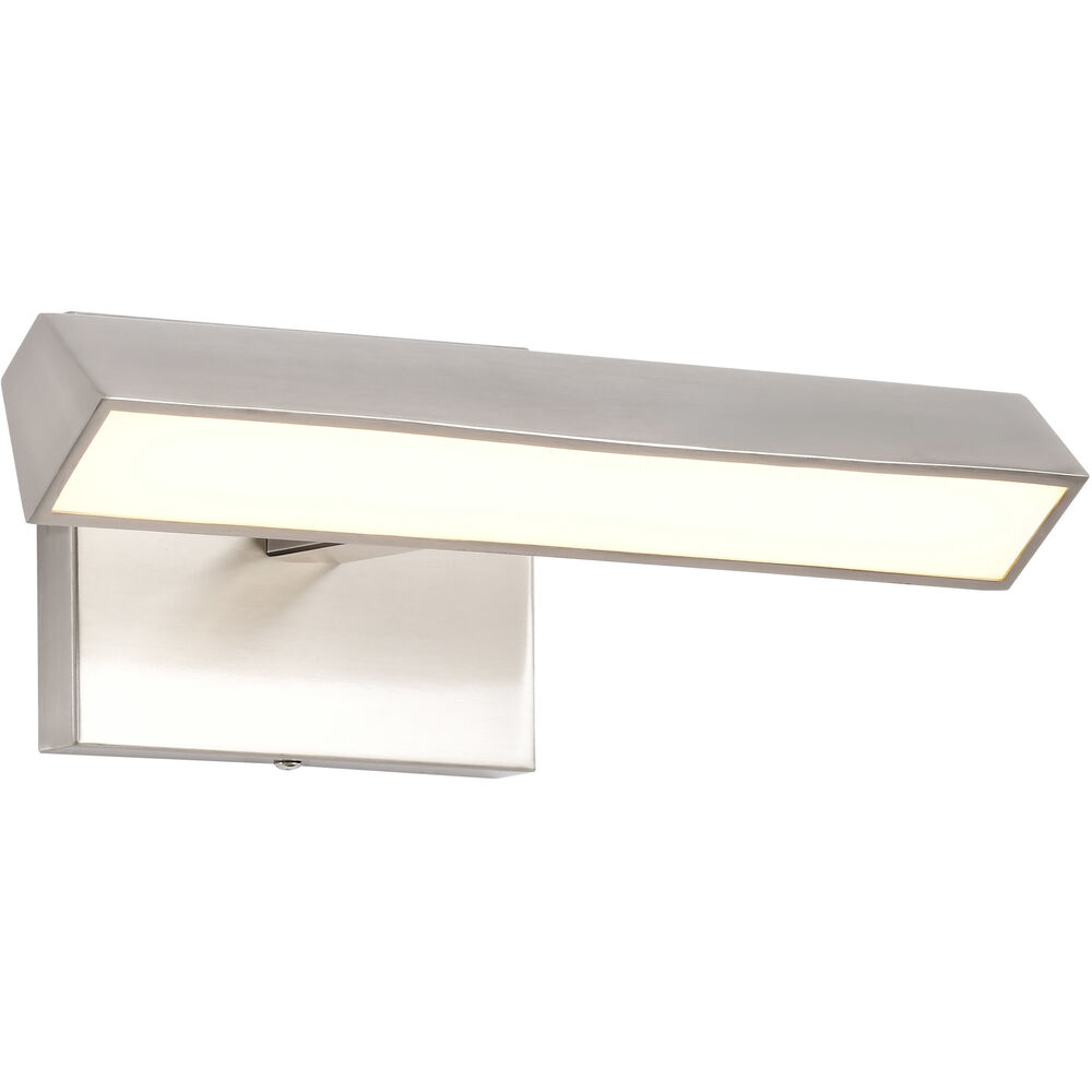 Nuvo Lighting Mila LED 12.2 Inch Brushed Nickel Vanity Wall Light