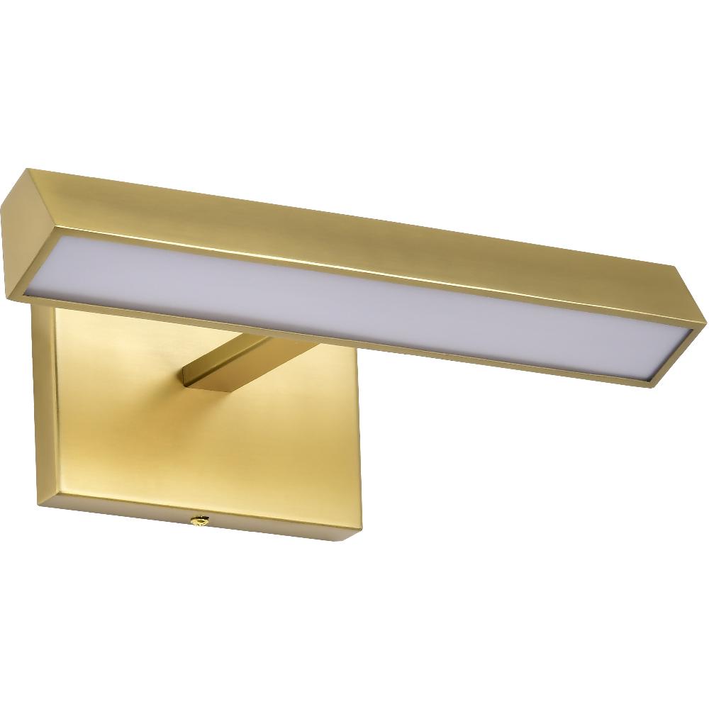 nuvo lighting Mila LED 12.2 inch Vintage Brass Vanity Wall Light