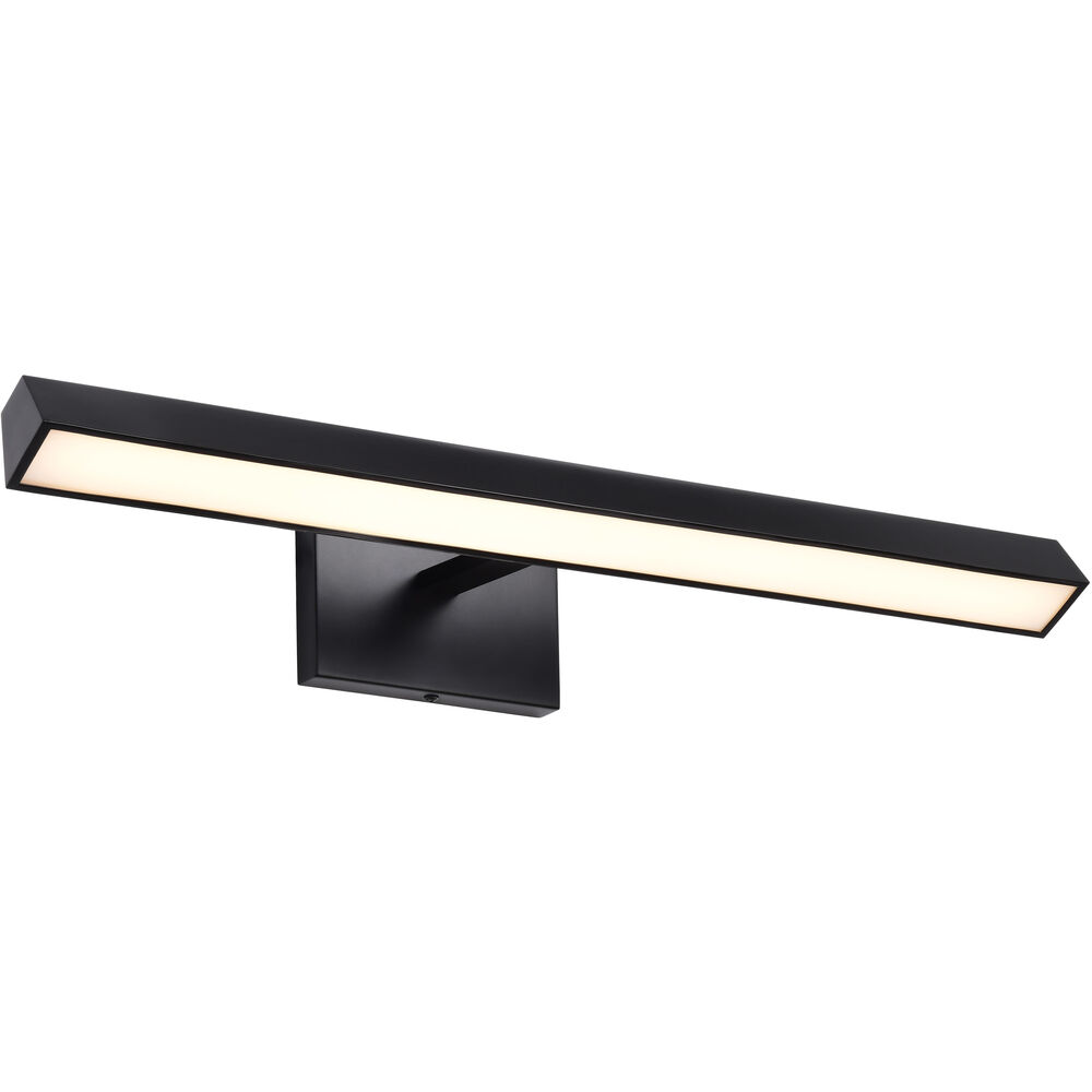 Nuvo Lighting Mila LED 24 Inch Black Vanity Wall Light
