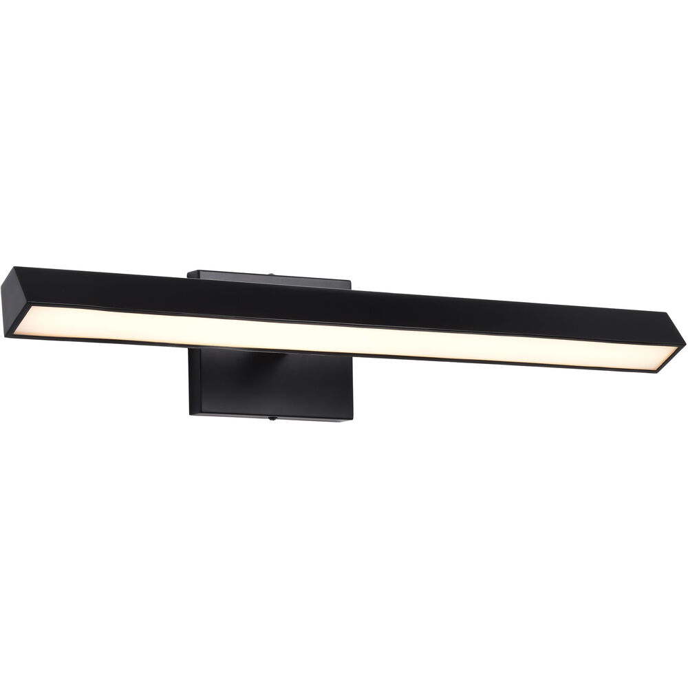 Nuvo Lighting Mila LED 24 Inch Black Vanity Wall Light