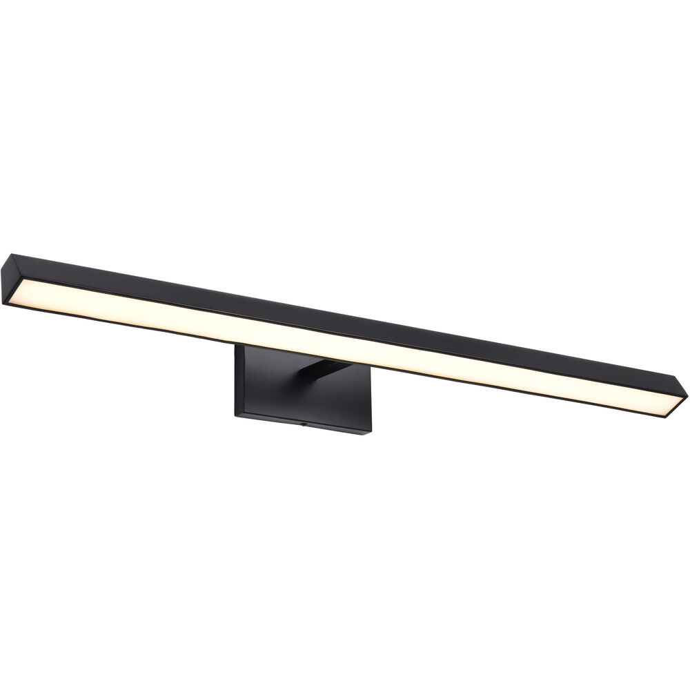 Nuvo Lighting Mila LED 35.8 Inch Black Vanity Wall Light