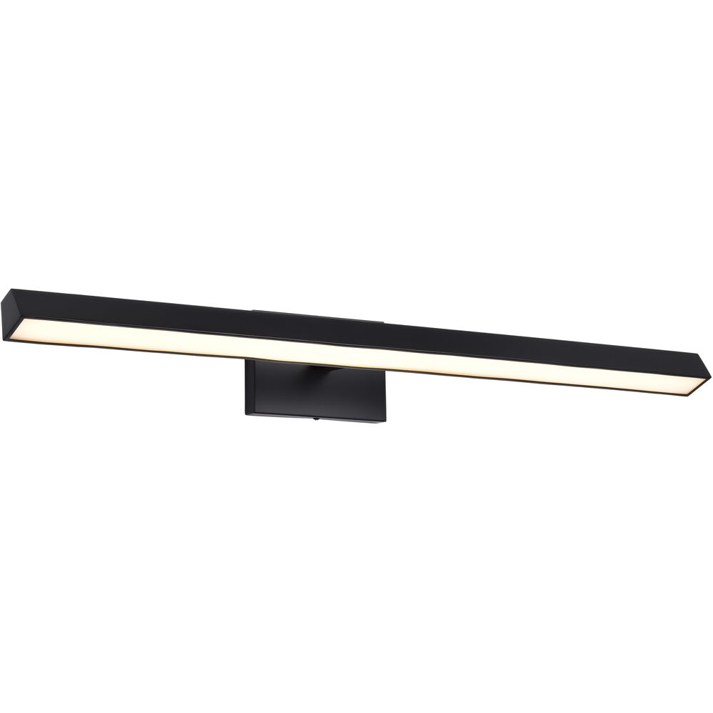 Nuvo Lighting Mila LED 35.8 Inch Black Vanity Wall Light