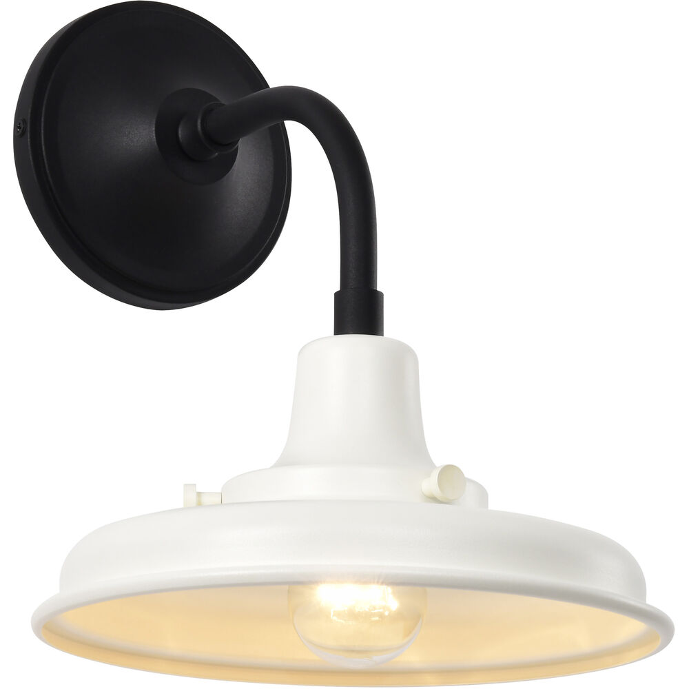 Nuvo Lighting Morris 11.63 Inch Black Outdoor Wall Light