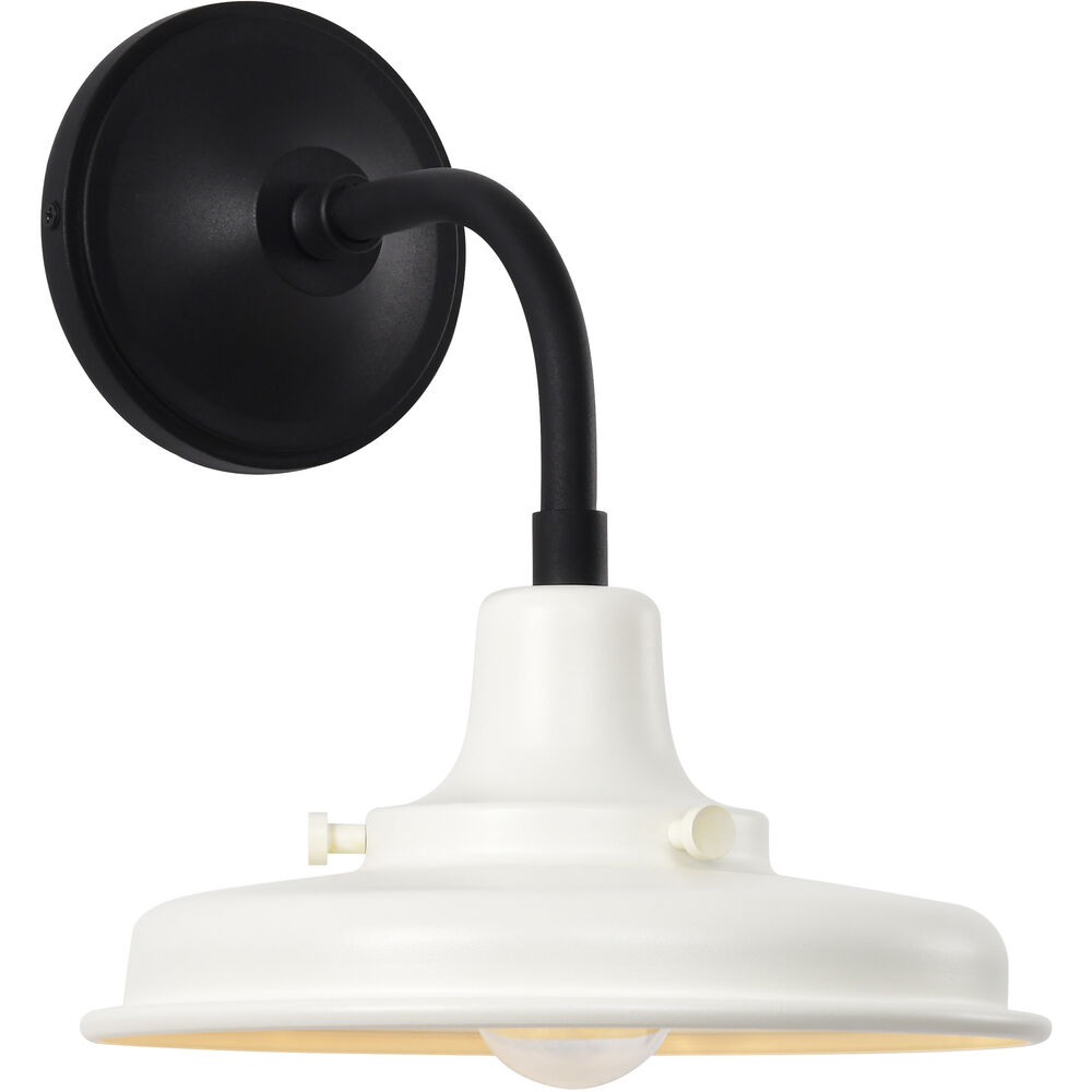 Nuvo Lighting Morris 11.63 Inch Black Outdoor Wall Light