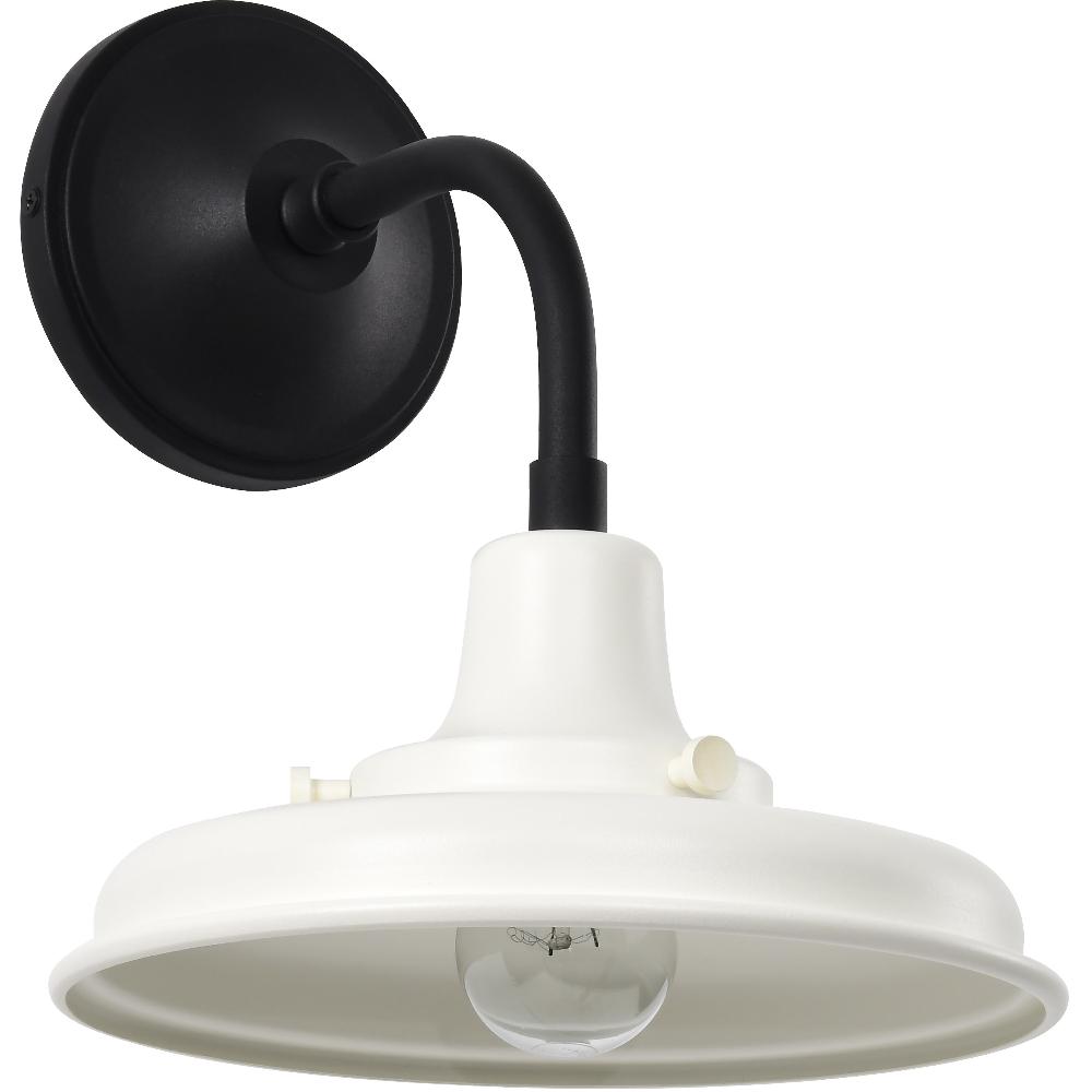 nuvo lighting Morris 11.63 inch Black Outdoor Wall Light