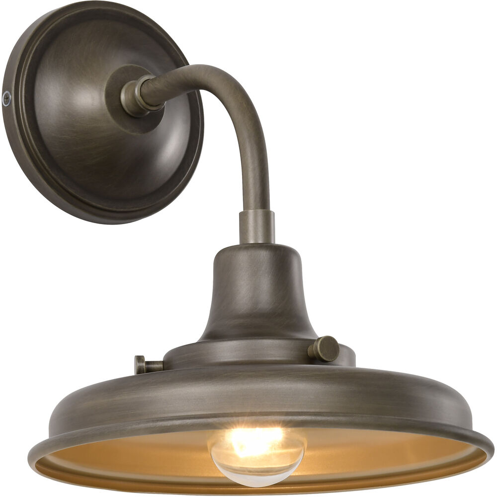 Nuvo Lighting Morris 11.63 Inch Burnished Bronze Outdoor Wall Light