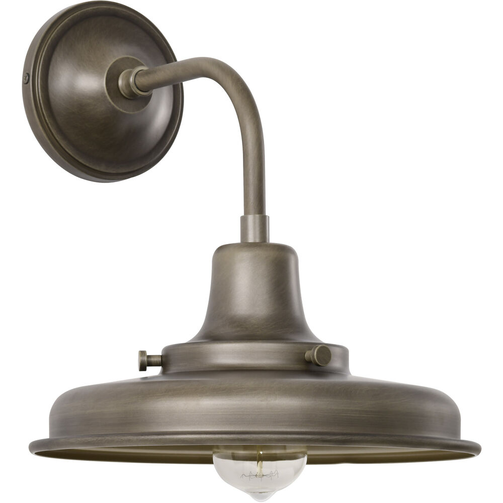 Nuvo Lighting Morris 13.38 Inch Burnished Bronze Outdoor Wall Light