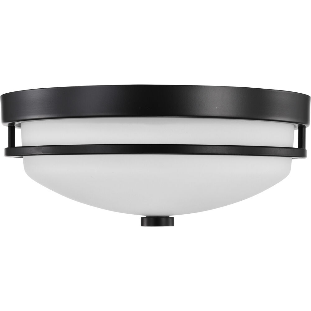 Nuvo Lighting Neval 2 Light 13 Inch Sudbury Bronze Flush Mount Ceiling Light