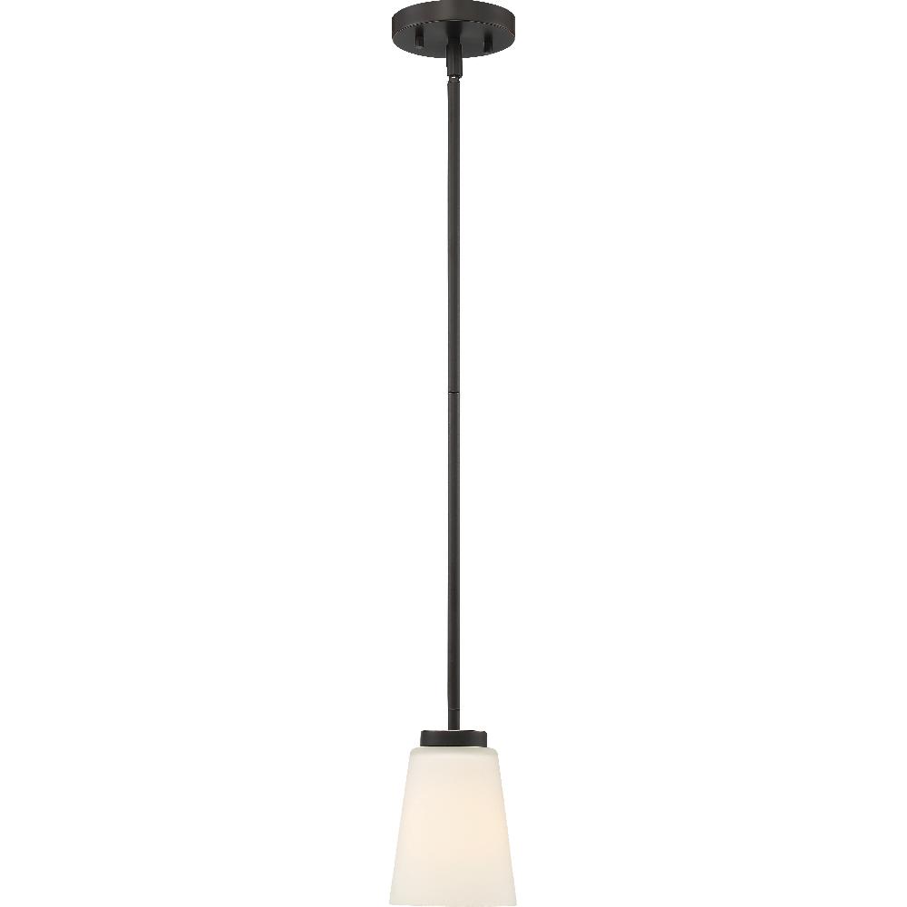 nuvo lighting Nome 1 Light 4.75 inch Mahogany Bronze Pendant Ceiling Light