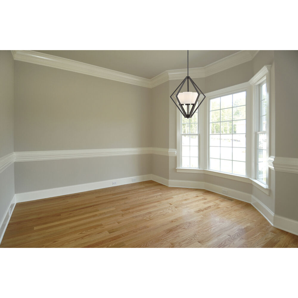 Nuvo Lighting Nome 3 Light 19.5 Inch Mahogany Bronze Pendant Ceiling Light