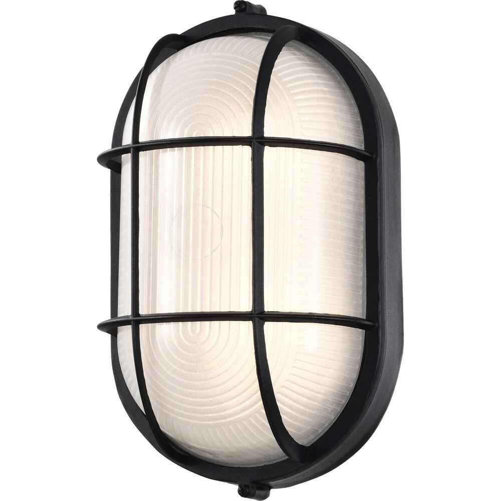 Nuvo Lighting Brentwood LED 11 Inch Black Bulkhead