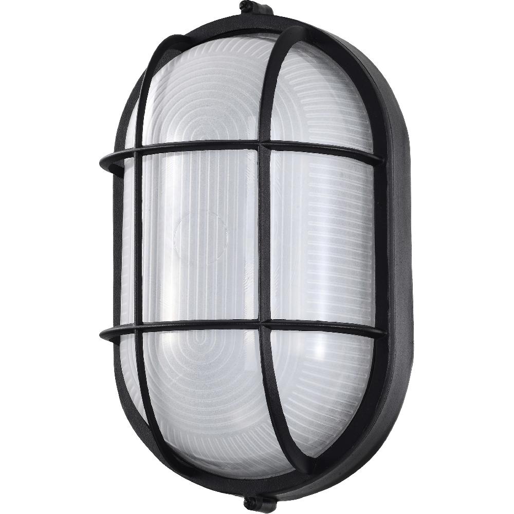 nuvo lighting Brentwood LED 11 inch Black Bulkhead