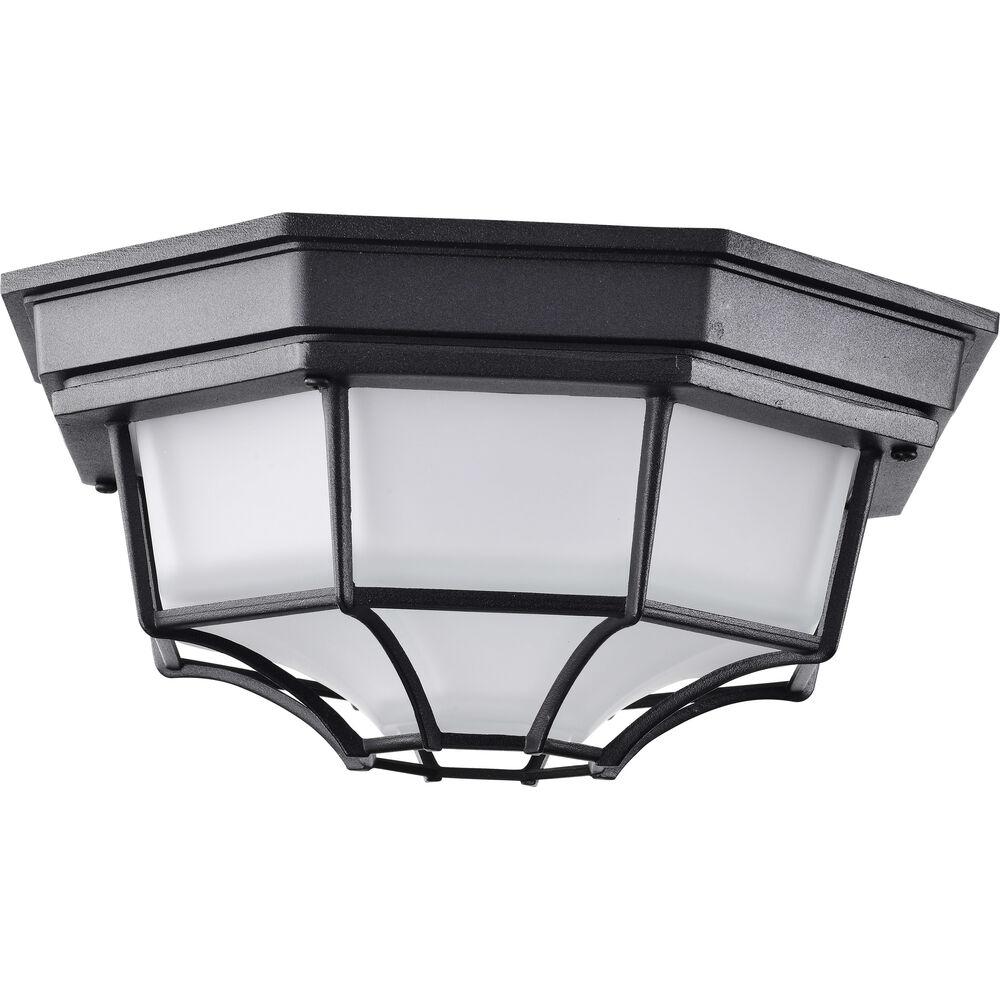 Nuvo Lighting Brentwood LED 5 Inch Black Bulkhead