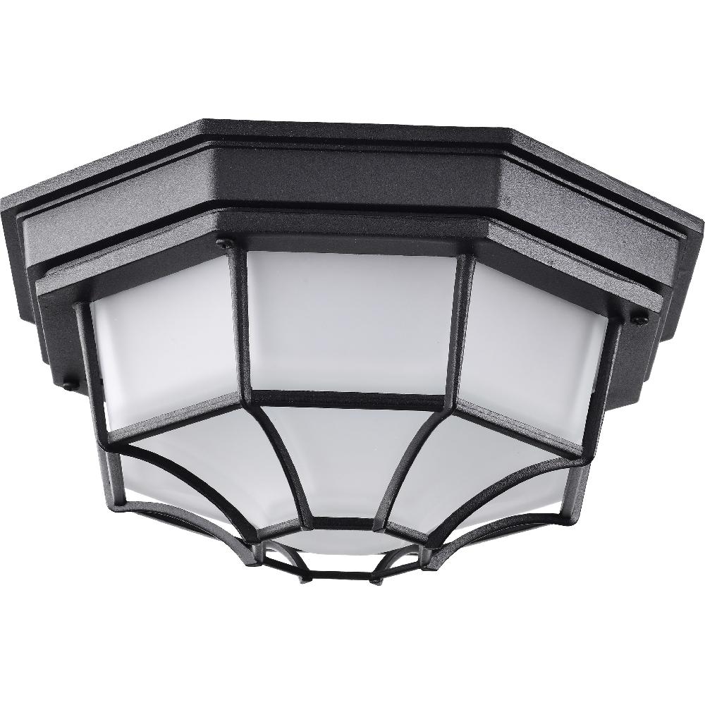 nuvo lighting Brentwood LED 5 inch Black Bulkhead