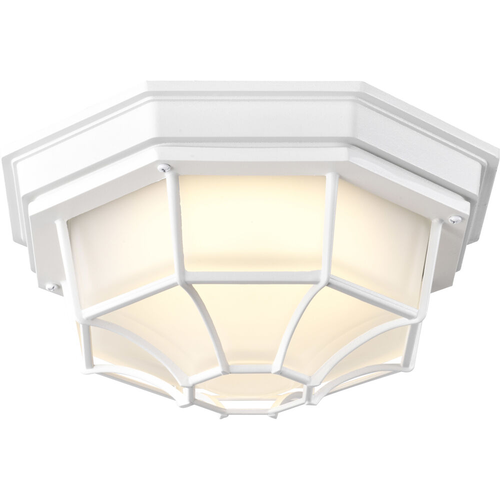 Nuvo Lighting Brentwood LED 5 Inch White Bulkhead