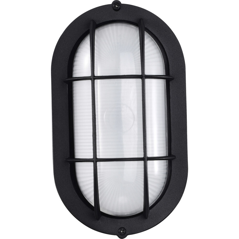Nuvo Lighting Brentwood LED 9 Inch Black Bulkhead