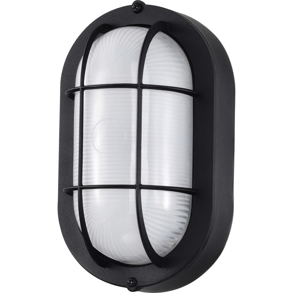 Nuvo Lighting Brentwood LED 9 Inch Black Bulkhead