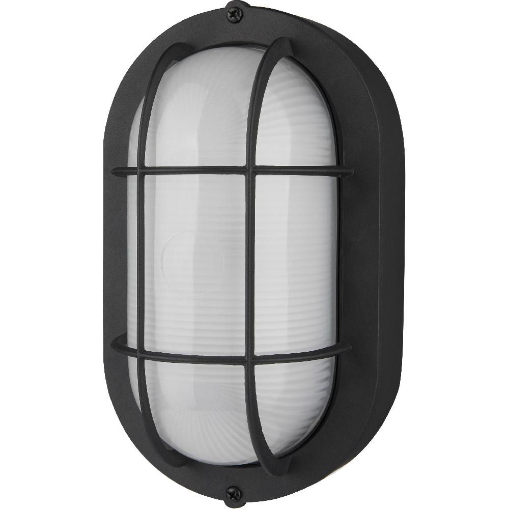 nuvo lighting Brentwood LED 9 inch Black Bulkhead