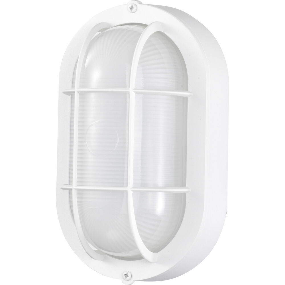 Nuvo Lighting Brentwood LED 9 Inch White Bulkhead