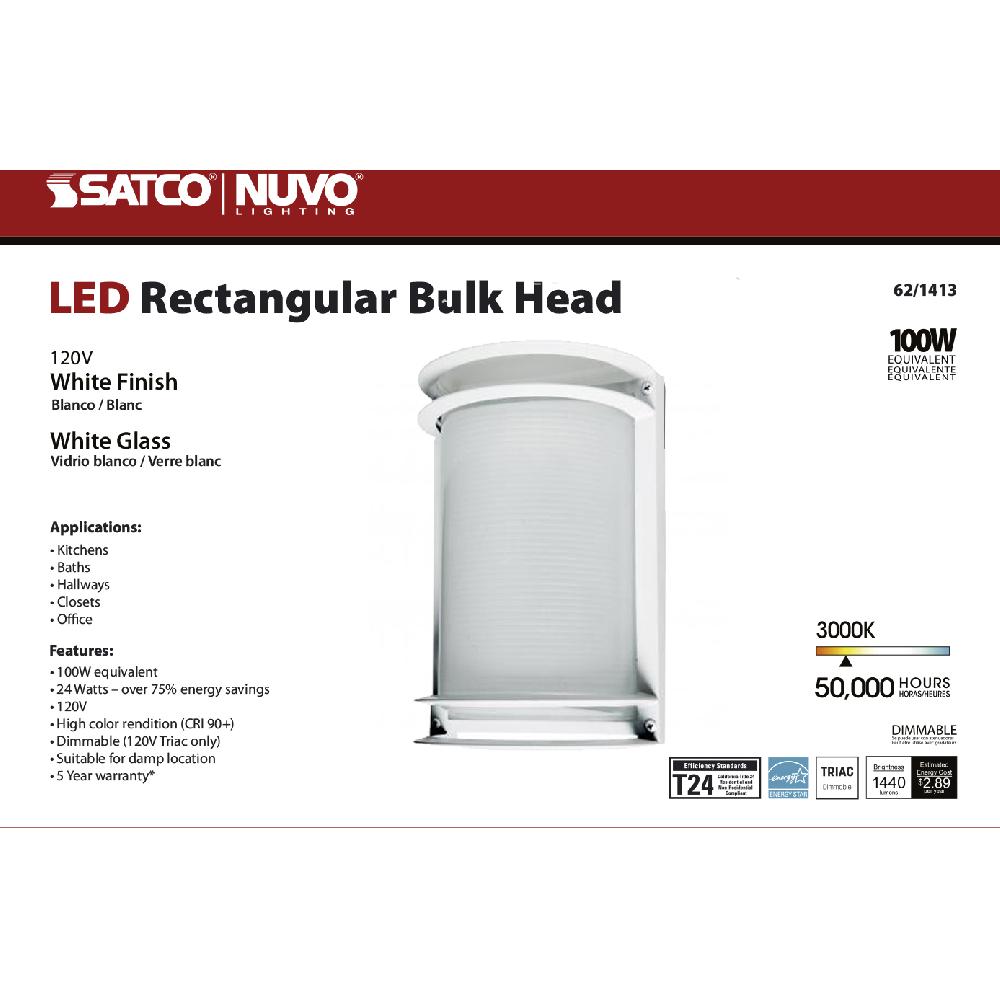 nuvo lighting Brentwood Outdoor Bulk Head