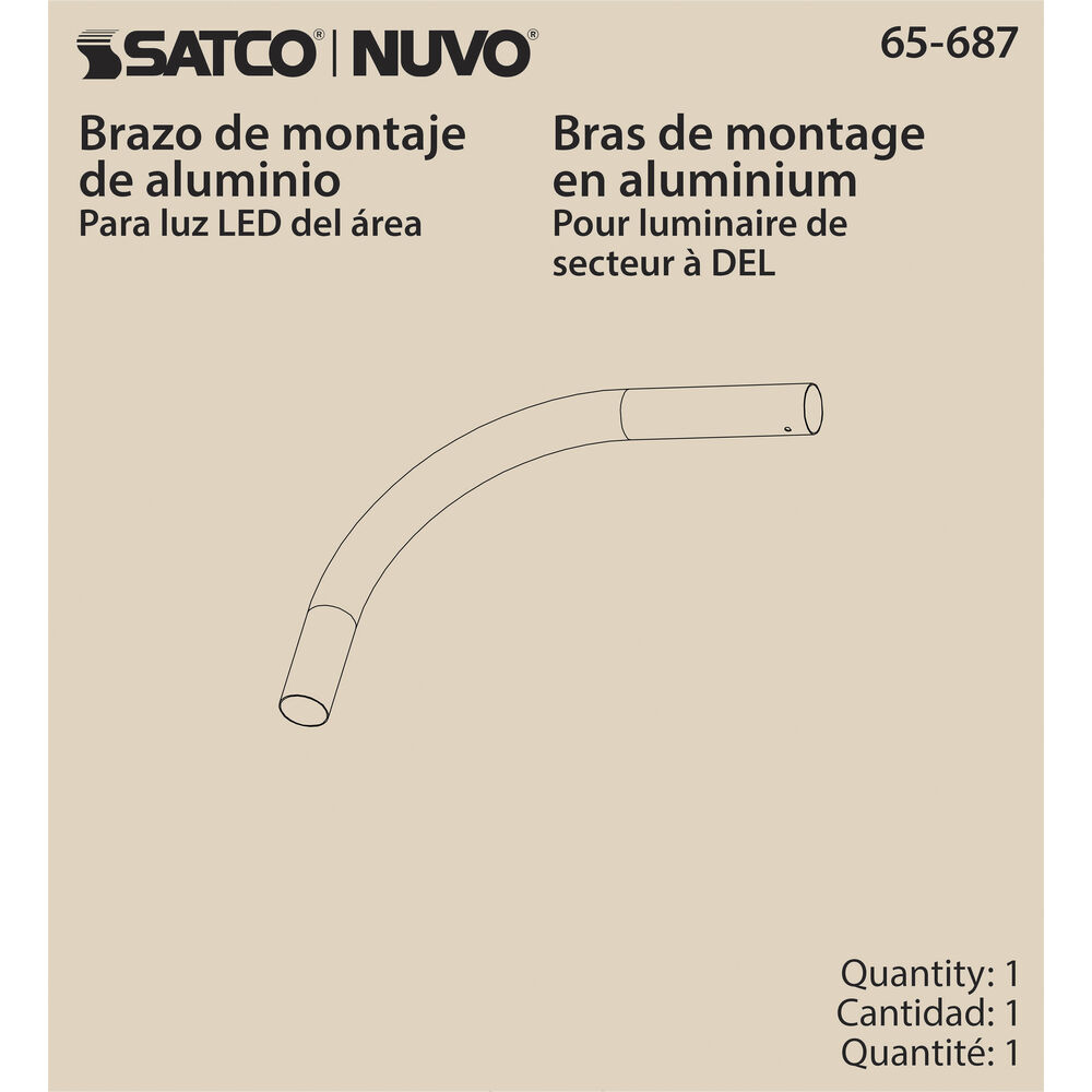 Nuvo Lighting Brentwood Silver Lighting Hardware