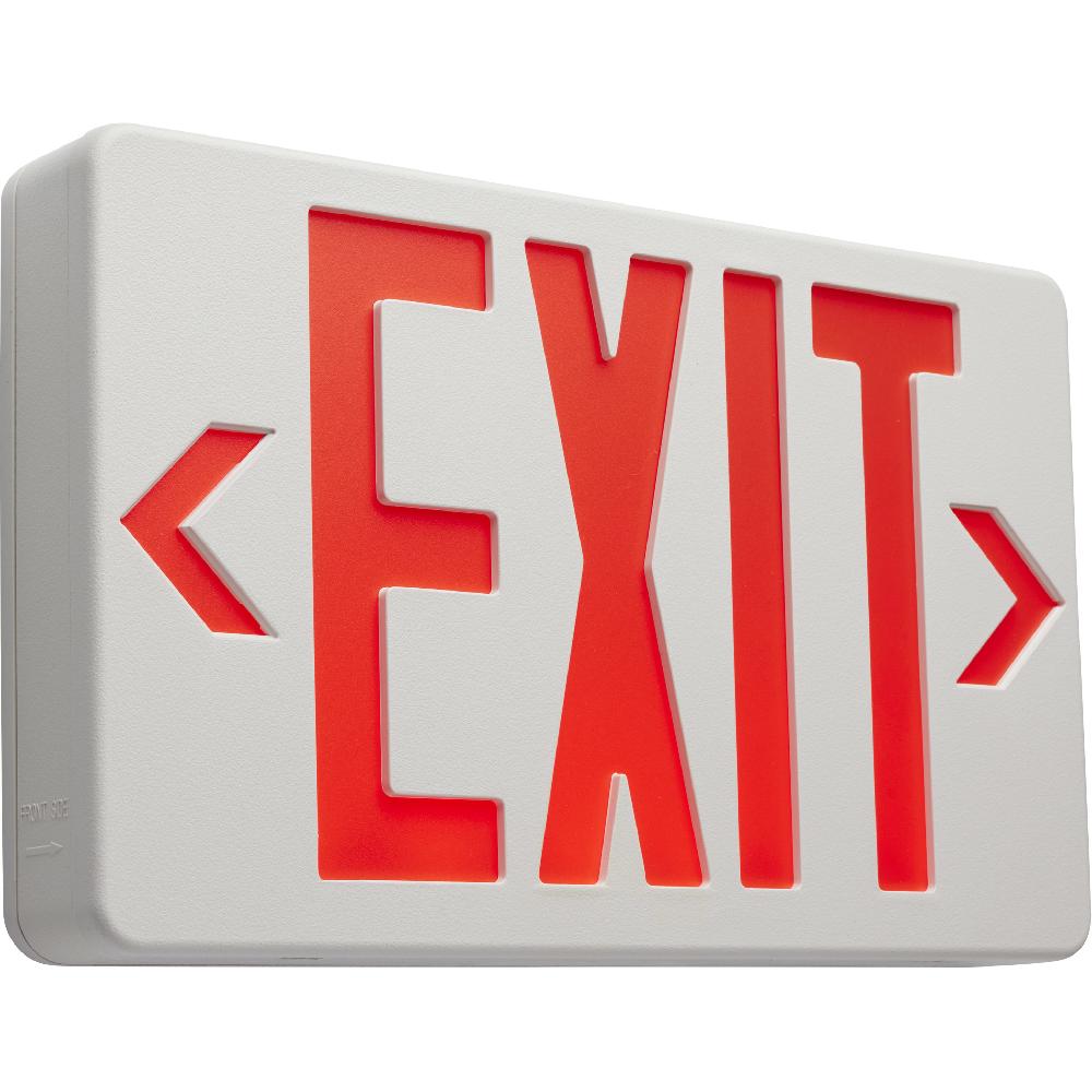 nuvo lighting Brentwood White Exit Sign