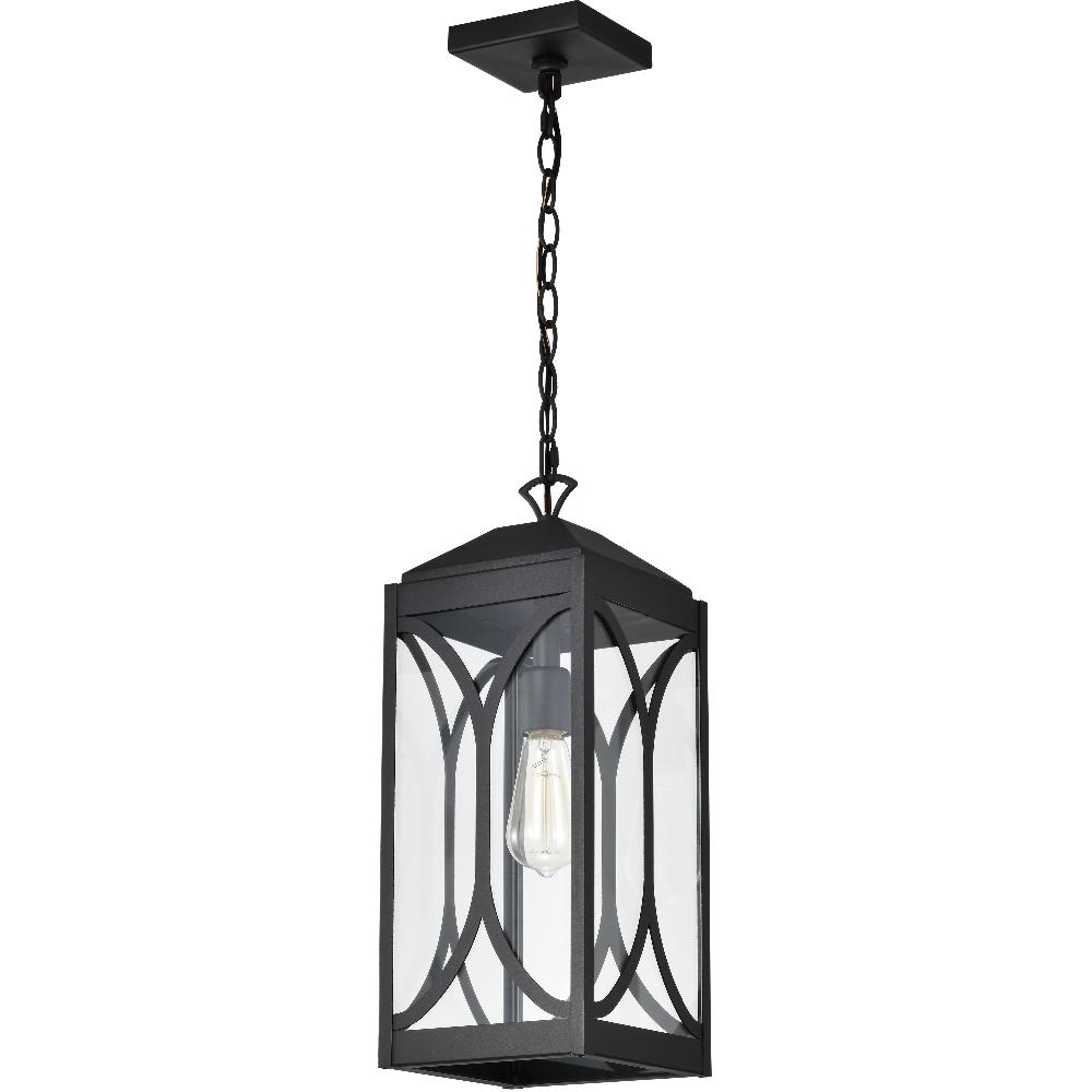 nuvo lighting Oaklyn 1 Light 7.5 inch Matte Black Outdoor Hanging Light
