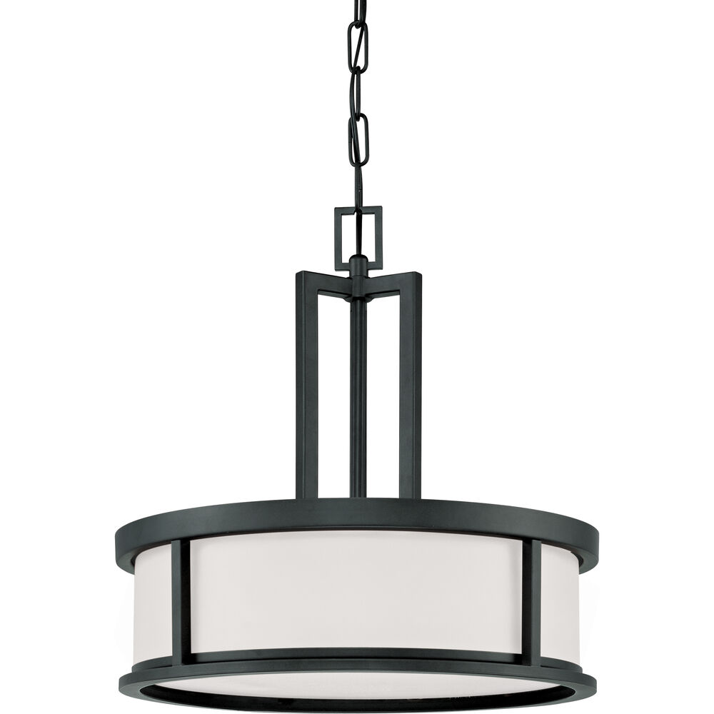 Nuvo Lighting Odeon 4 Light 17 Inch Aged Bronze Pendant Ceiling Light