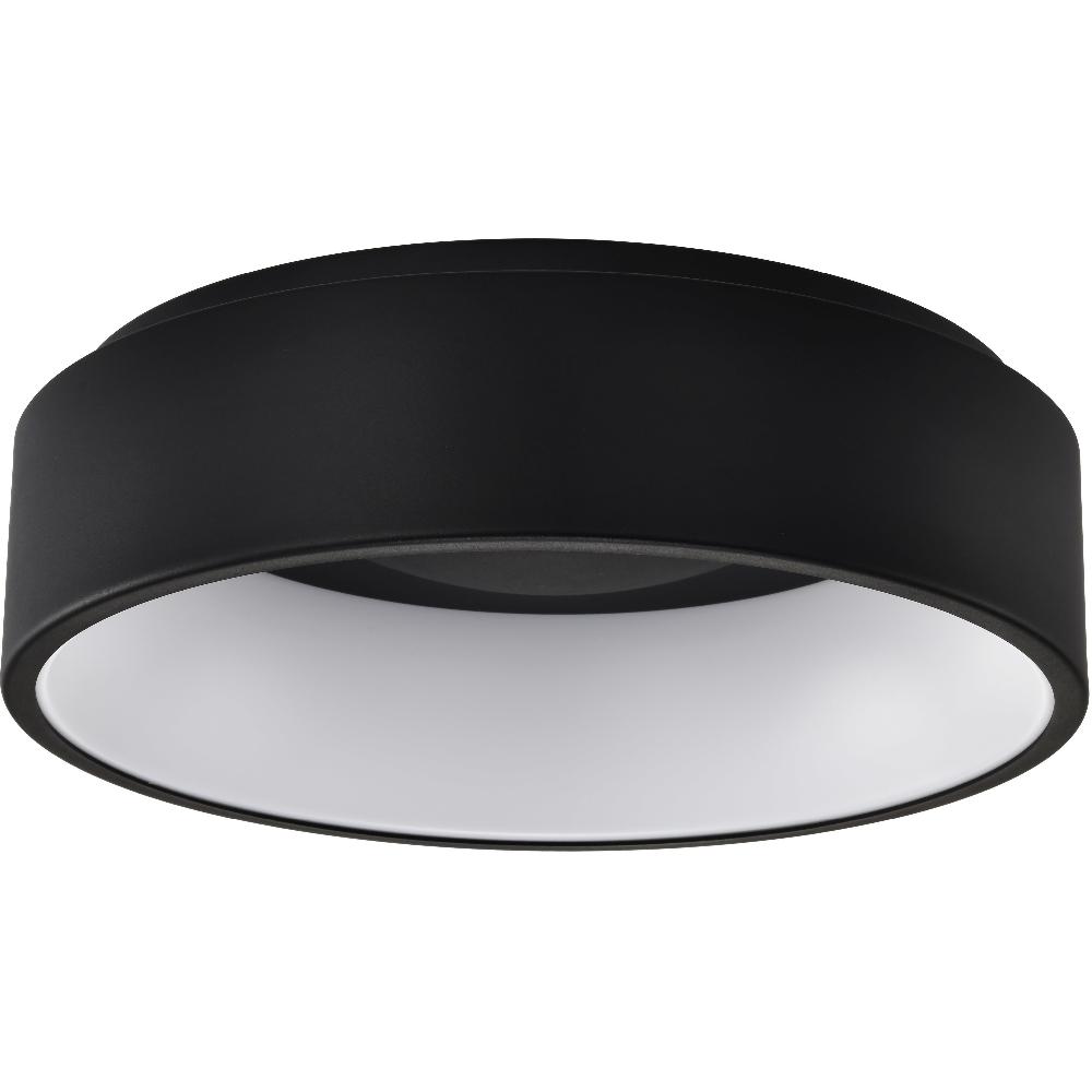 nuvo lighting Orbit LED 17.75 inch Black Flush Mount Ceiling Light