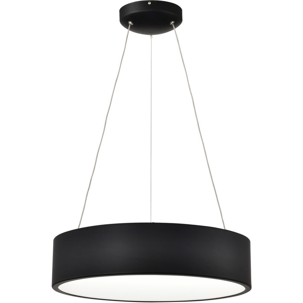 Nuvo Lighting Orbit LED 17.75 Inch Black Pendant Ceiling Light