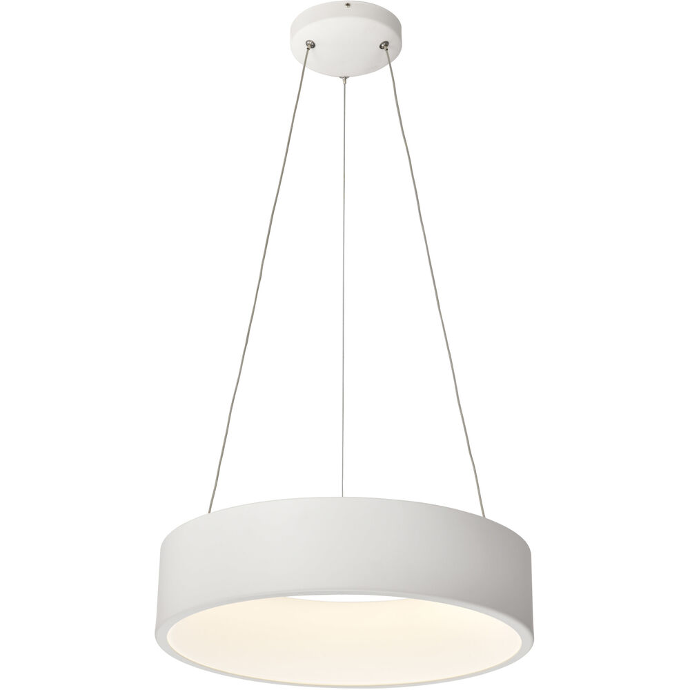 Nuvo Lighting Orbit LED 17.75 Inch White Pendant Ceiling Light